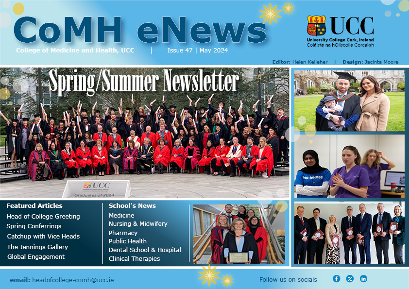 Check out the latest edition of the College of Medicine and Health Newsletter